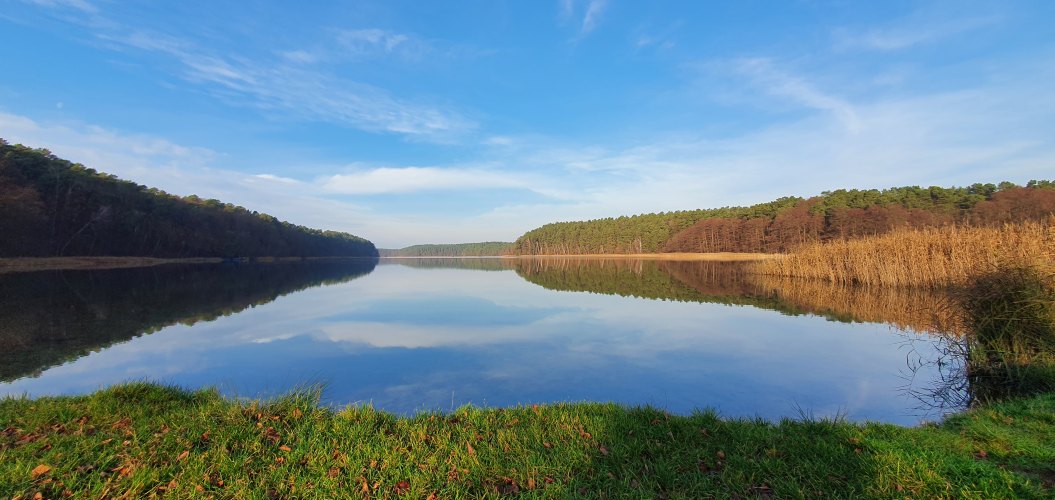 Badestelle in Menz am Roofensee
