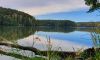 Schlaubetal mit Blick über ruhige Seeoberfläche